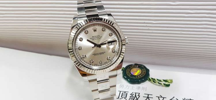 勞力士 Datejust Ref. 116334 41mm Rolex 原十鑽面盤 亂碼字頭 勞力士 116334